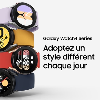 Galaxy Watch4. Adoptez un style différent chaque jour