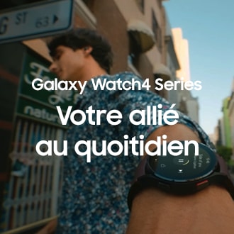 Galaxy Watch4. Votre allié au quotidien.
