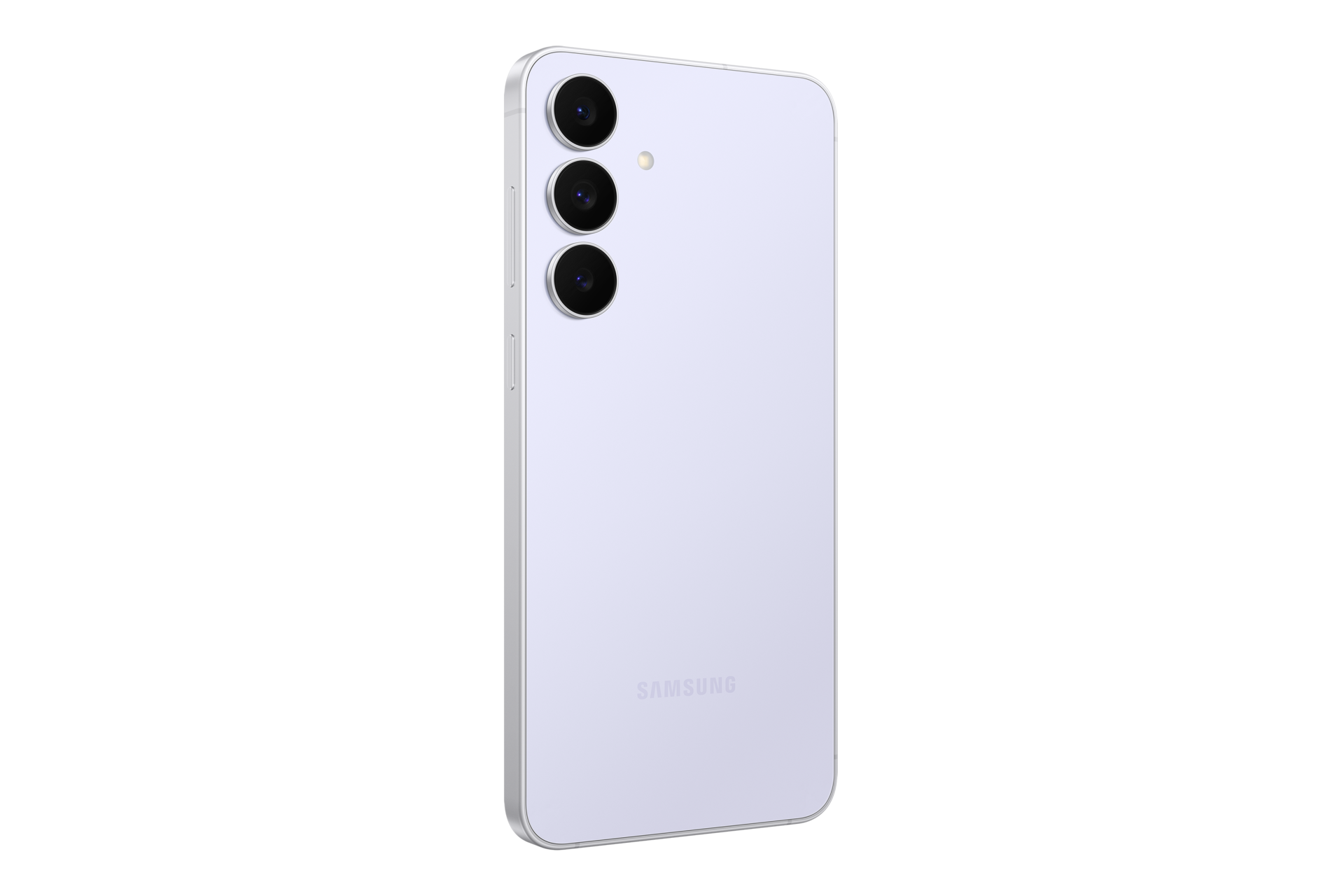 Dos côté gauche du Galaxy S25 FE Bleu Clair