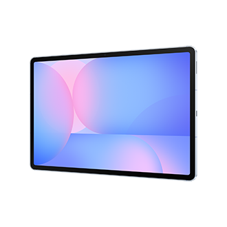 Face droite de la Samsung Galaxy Tab S10 FE+ WiFi Bleu
