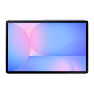Face avec S Pen de la Samsung Galaxy Tab S10 FE+ WiFi Bleu