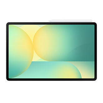 Face avec S Pen de la Samsung Galaxy Tab S10 FE+ WiFi Argent
