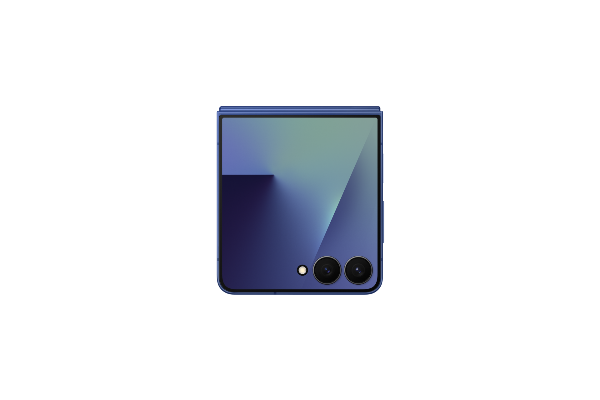 Galaxy Z Flip7 - Reconditionné Premium par Samsung Closedfront Blue Shadow 