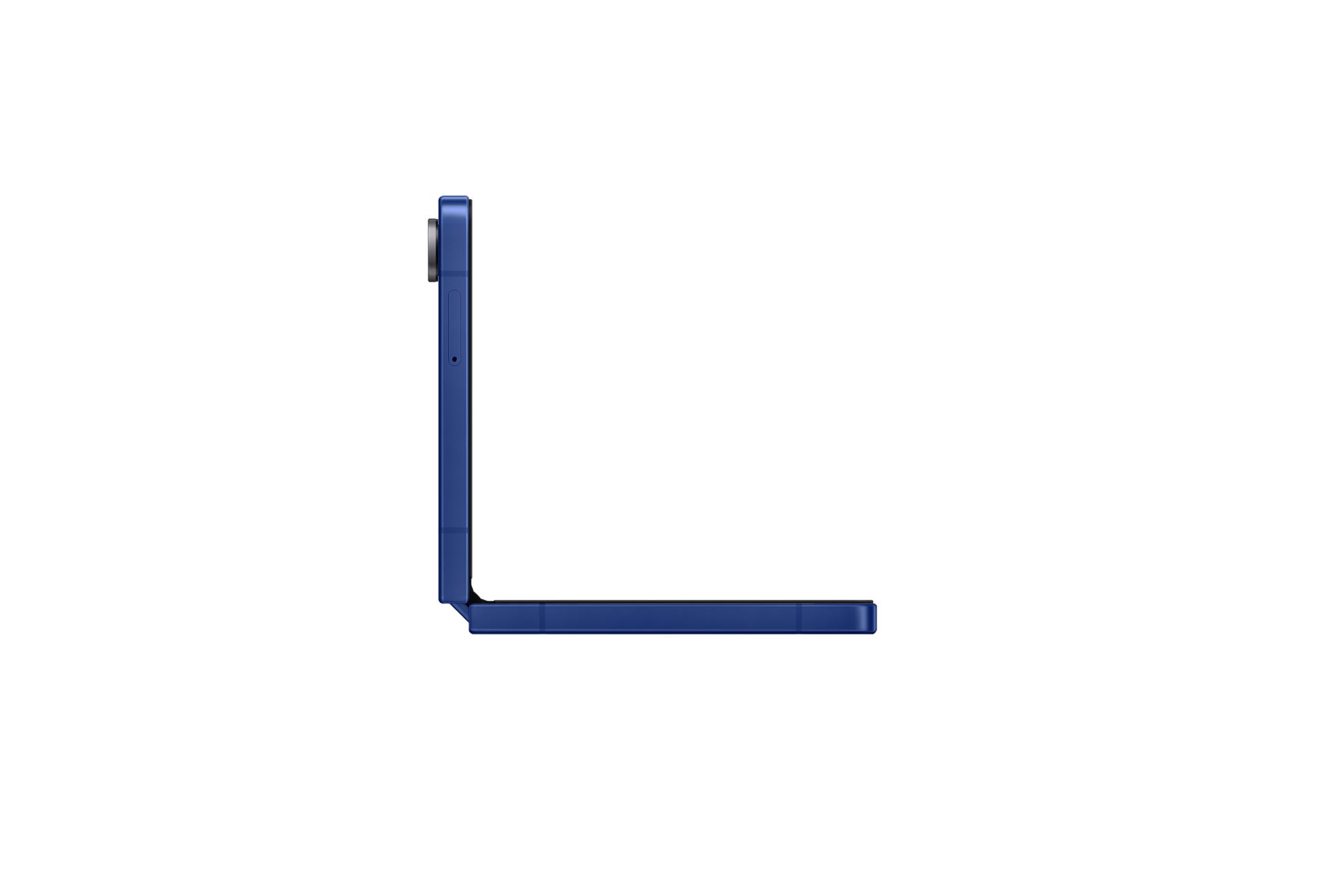 Galaxy Z Flip7 - Reconditionné Premium par Samsung SidetabletopL30 Blue Shadow 