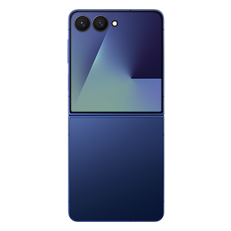 Galaxy Z Flip7 - Reconditionné Premium par Samsung Openback Blue Shadow 