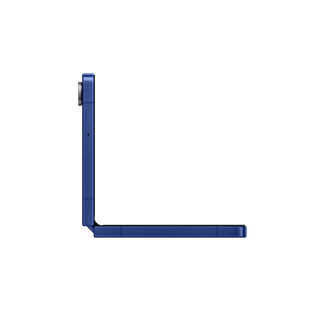 Galaxy Z Flip7 - Reconditionné Premium par Samsung SidetabletopL30 Blue Shadow 