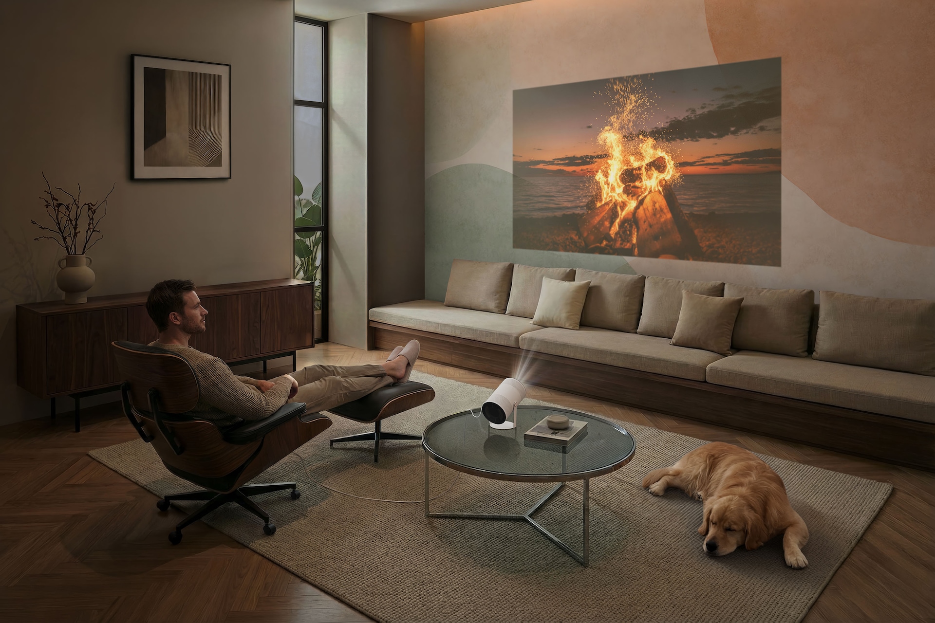 Vidéoprojecteur nomade The Freestyle+ Blanc