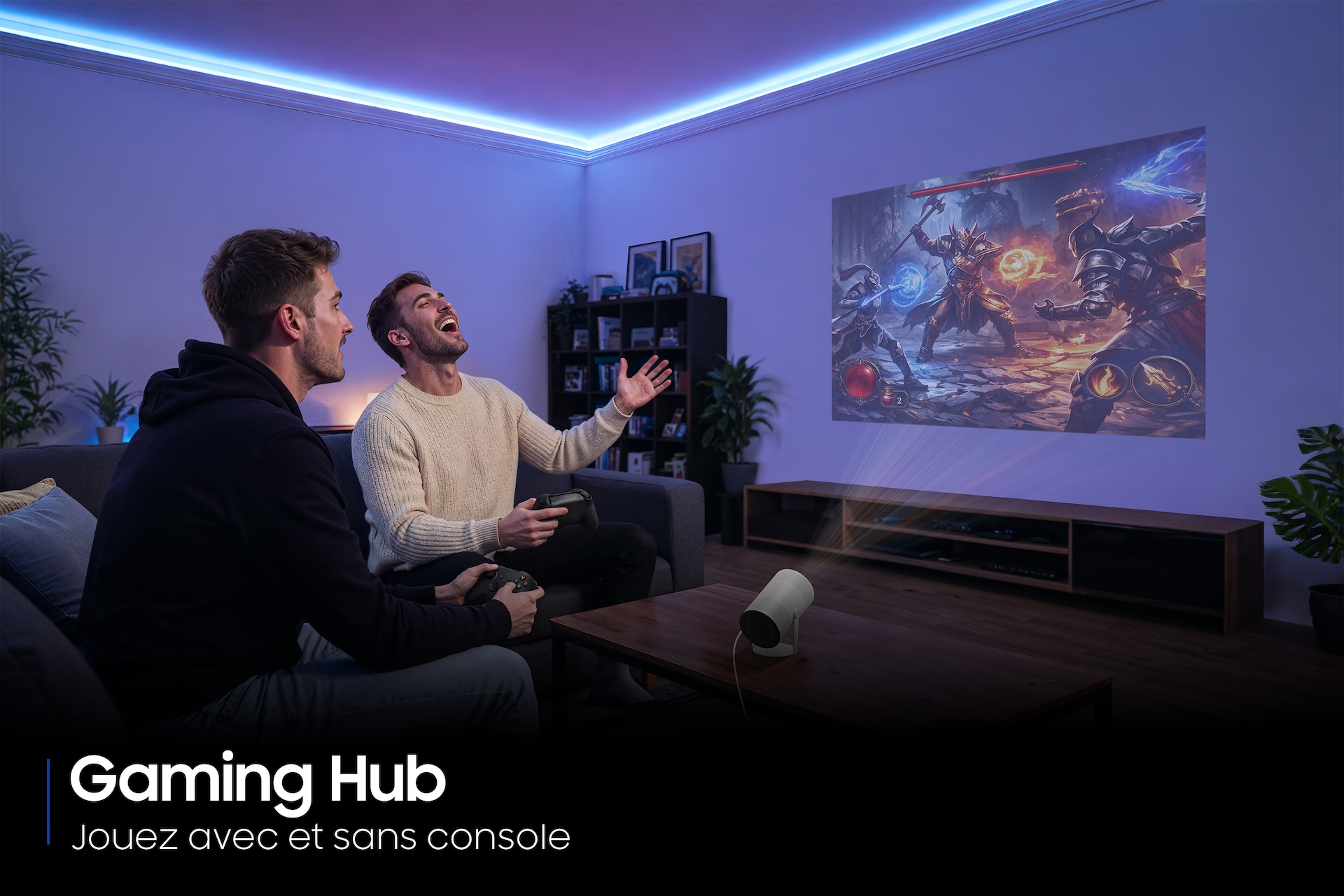 Vidéoprojecteur nomade The Freestyle+ Blanc