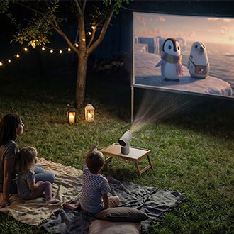 Vidéoprojecteur nomade The Freestyle+ Blanc