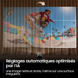 Vidéoprojecteur nomade The Freestyle+ Blanc