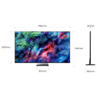 85'' Micro RGB R95H 4K Samsung Vision AI Smart TV (2026) Black