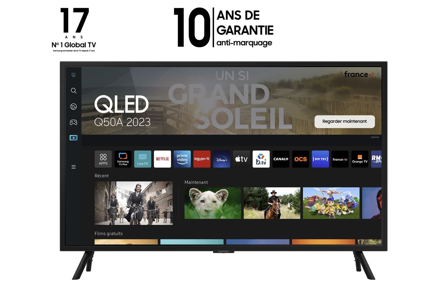 Achat TV QLED FHD 32" 32Q50A Samsung FR