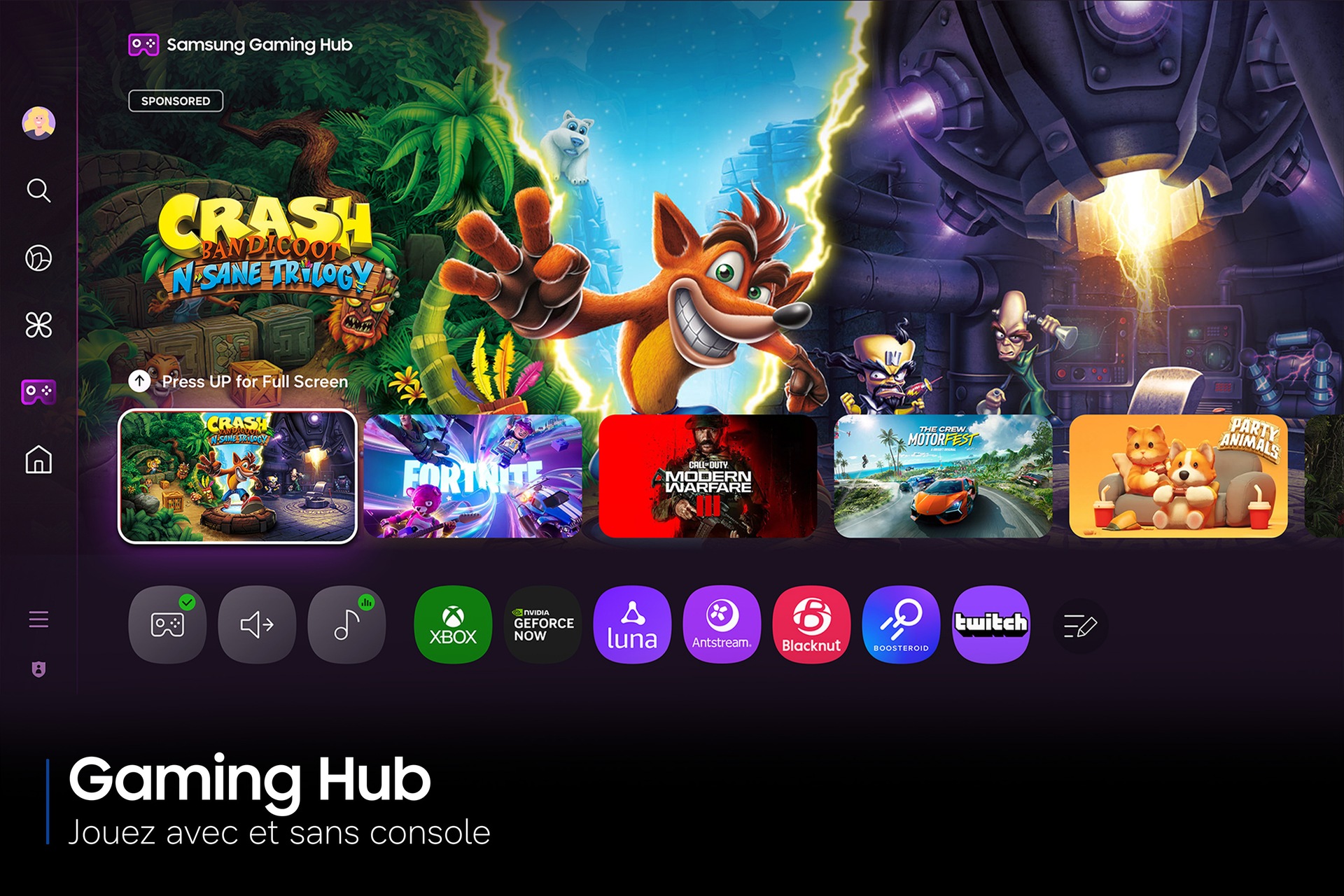 Gaming hub