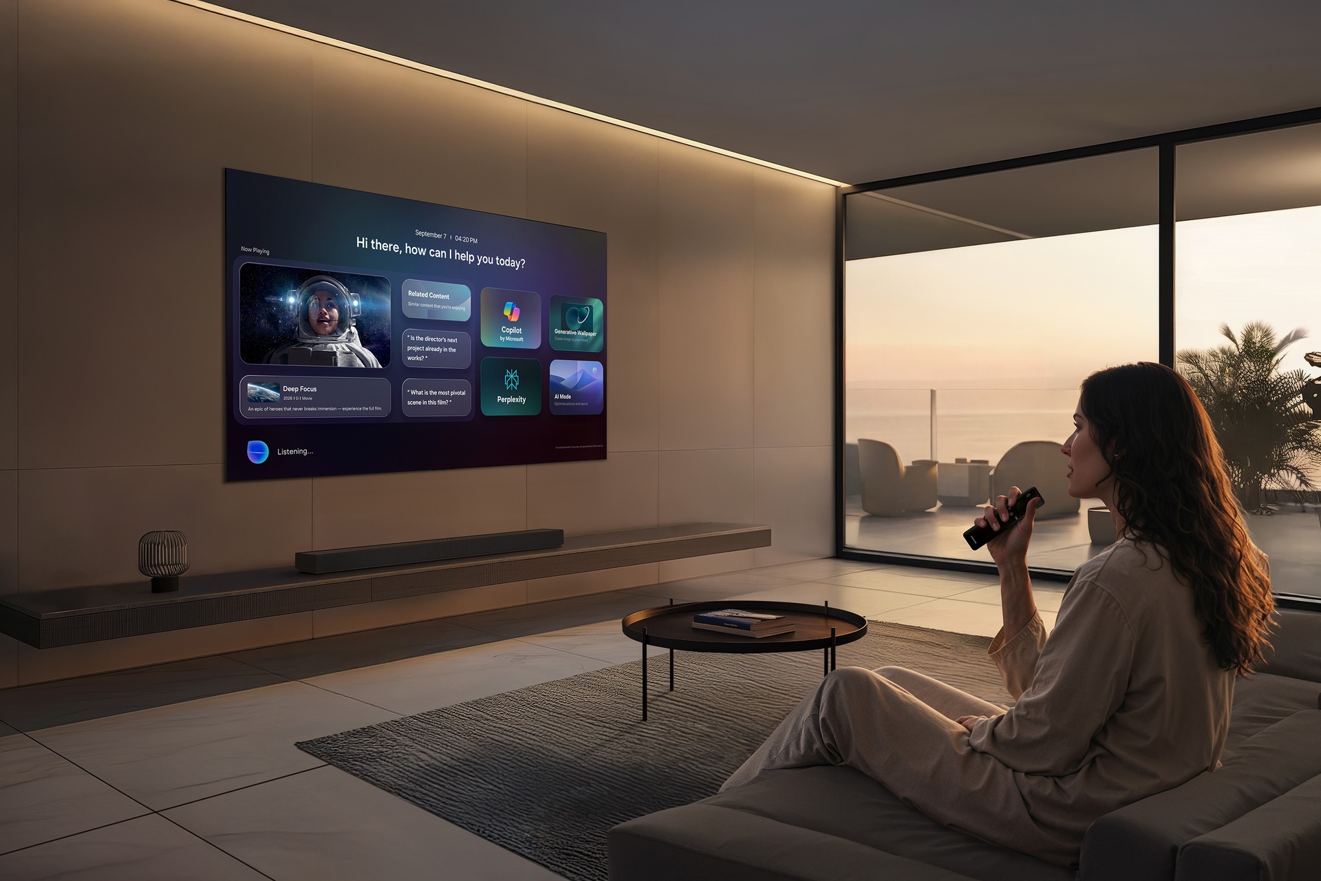 42" OLED S92H 4K Samsung Vision AI Smart TV Sans Reflet (2026) Graphite