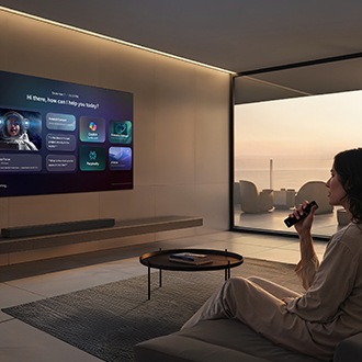 42" OLED S92H 4K Samsung Vision AI Smart TV Sans Reflet (2026) Graphite