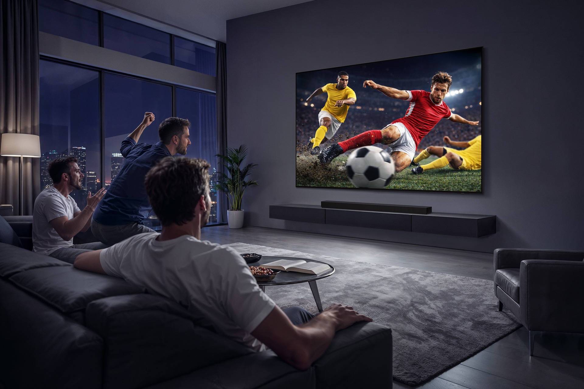 48" OLED S85H 4K Samsung Vision AI Smart TV (2026) L-Perspective2 Graphite 
