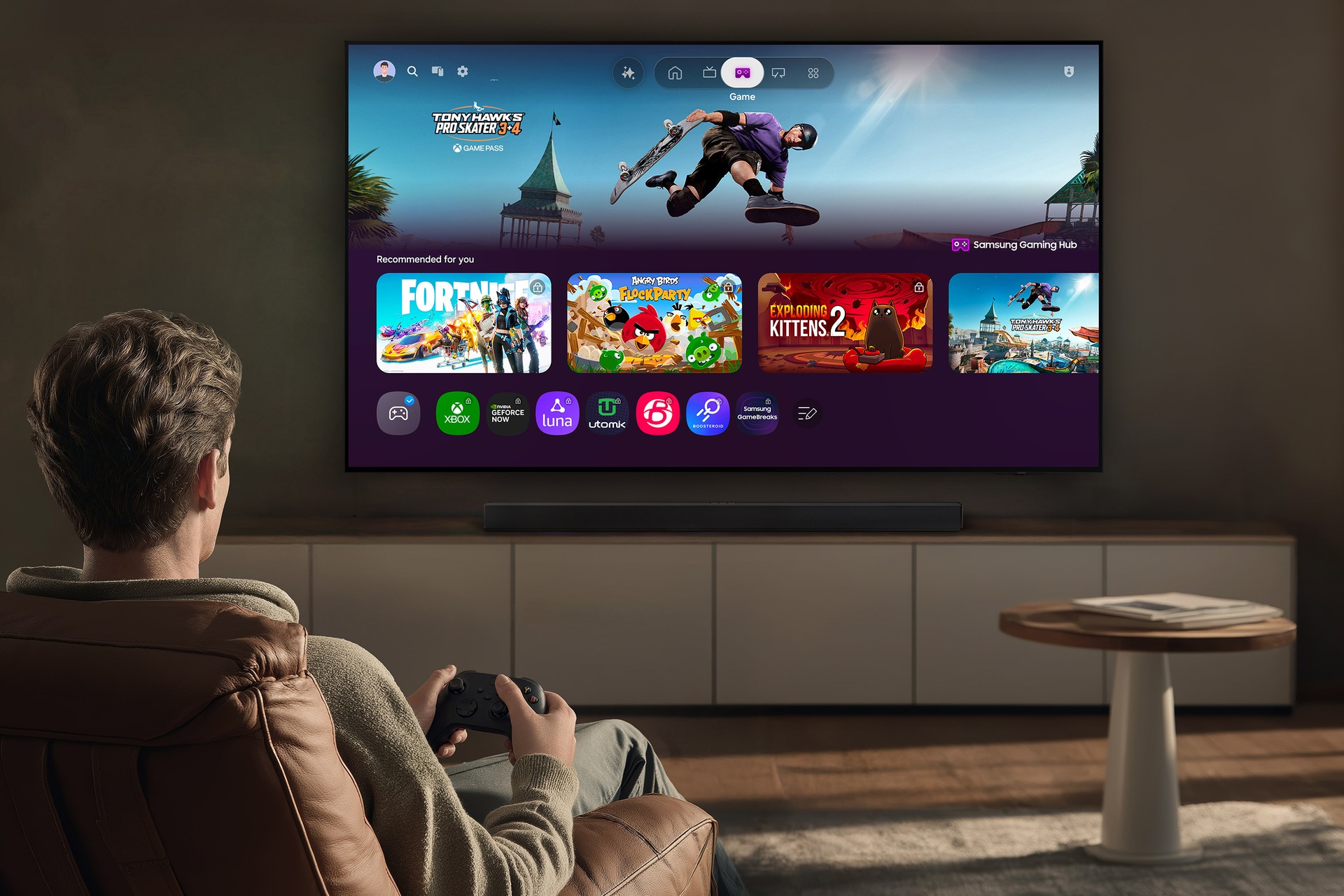 48'' OLED S85H 4K Samsung Vision AI Smart TV (2026) Graphite