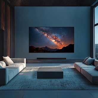 48" OLED S95H 4K Samsung Vision AI Smart TV Sans Reflet (2026)  Front2 Graphite 