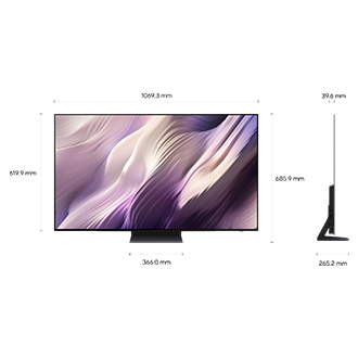 48" OLED S95H 4K Samsung Vision AI Smart TV Sans Reflet (2026)  Graphite