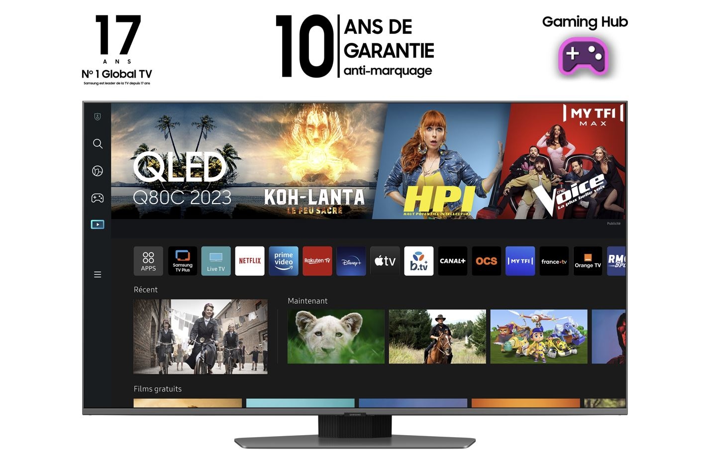 Ripley - SMART TV QLED 4K 50 SAMSUNG Q80C 2023