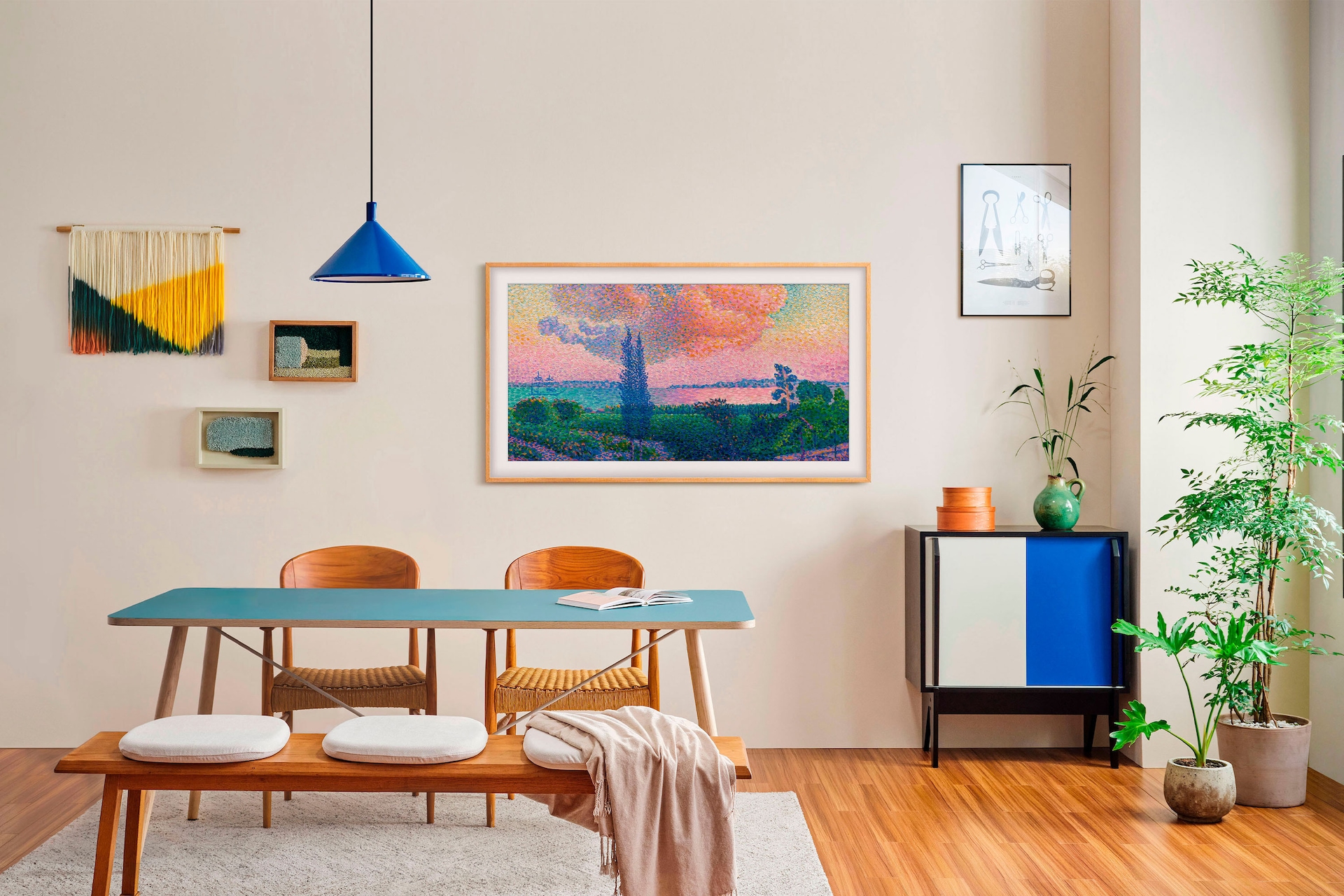 TV The Frame 55'' QLED 2026 L-Perspective3 Black Art Mode,Glare Free with QLED