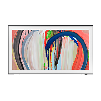 TV The Frame 55'' QLED 2026 Front Black Art Mode,Glare Free with QLED