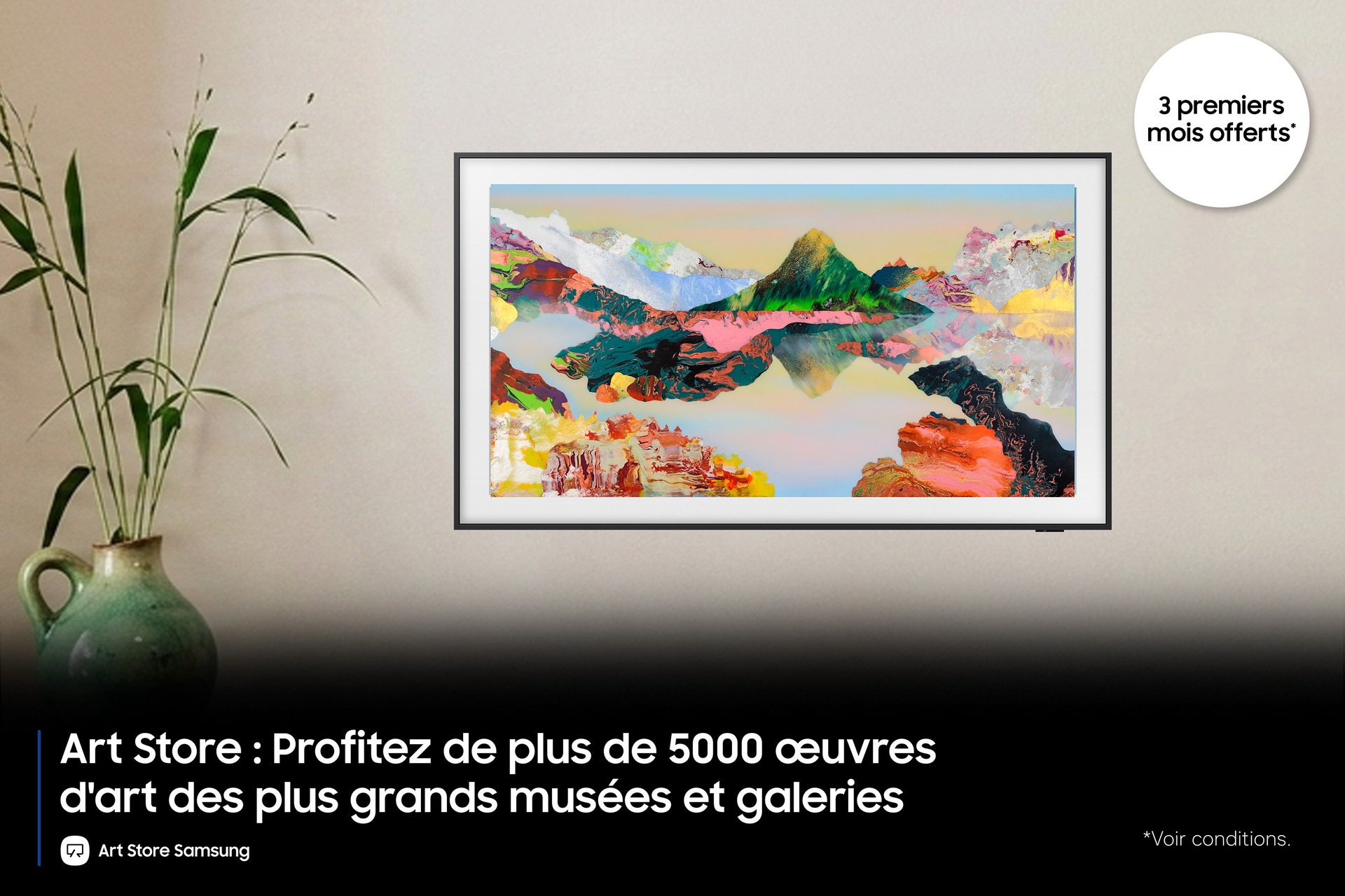55" TV The Frame Pro 4K Neo QLED (2026) Noir