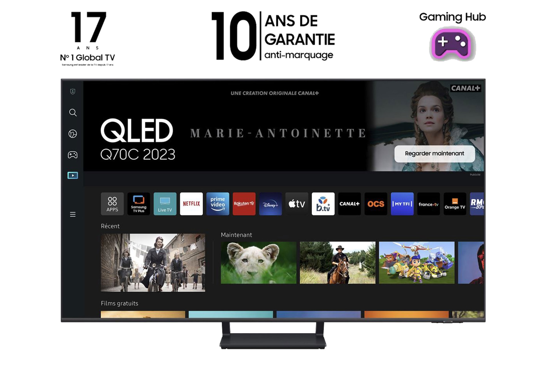 Samsung TQ55Q70CATXXC 55 QLED UltraHD 4K Quantum HDR