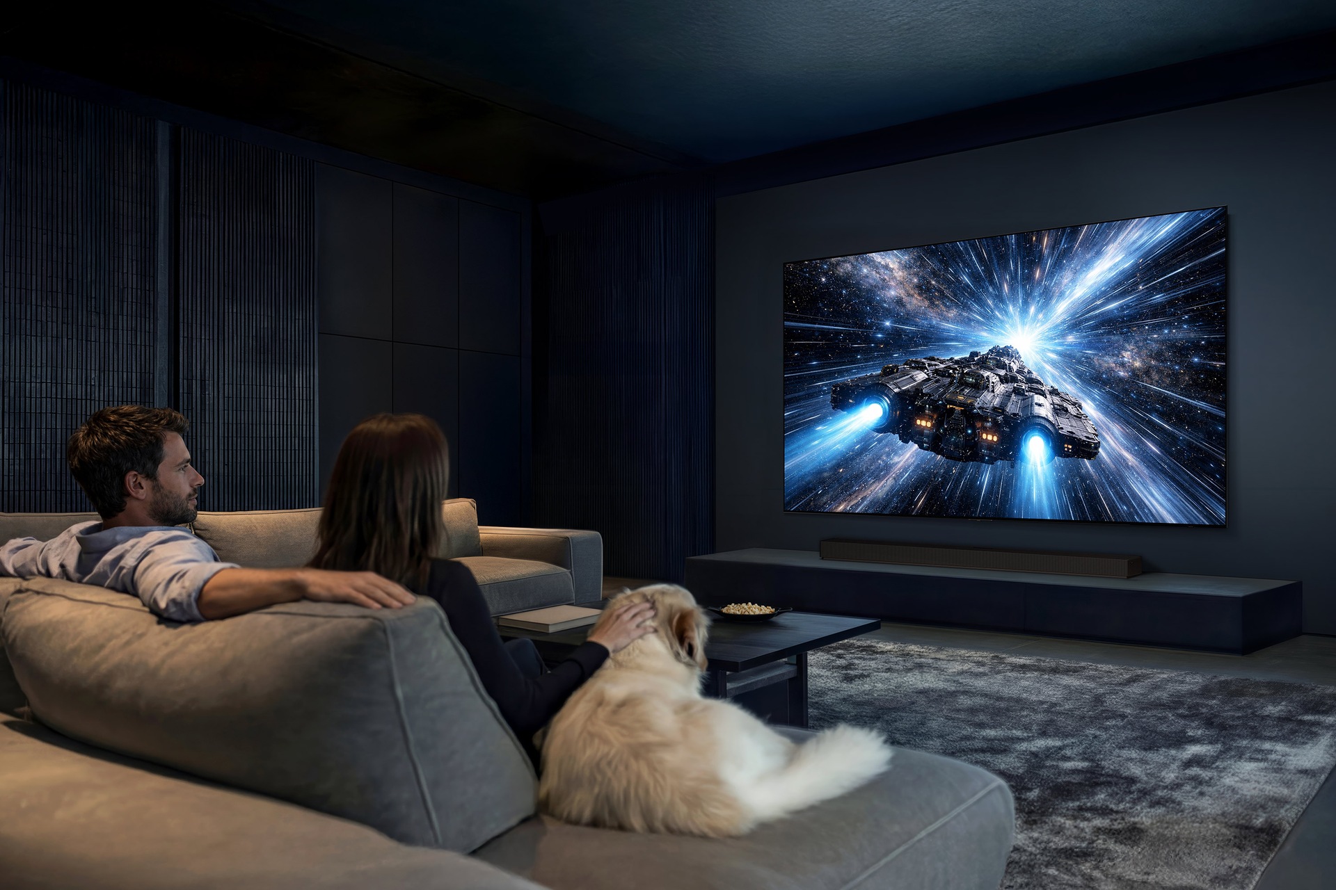 48" OLED S95H 4K Samsung Vision AI Smart TV Sans Reflet (2026)  R-Perspective2 Graphite 