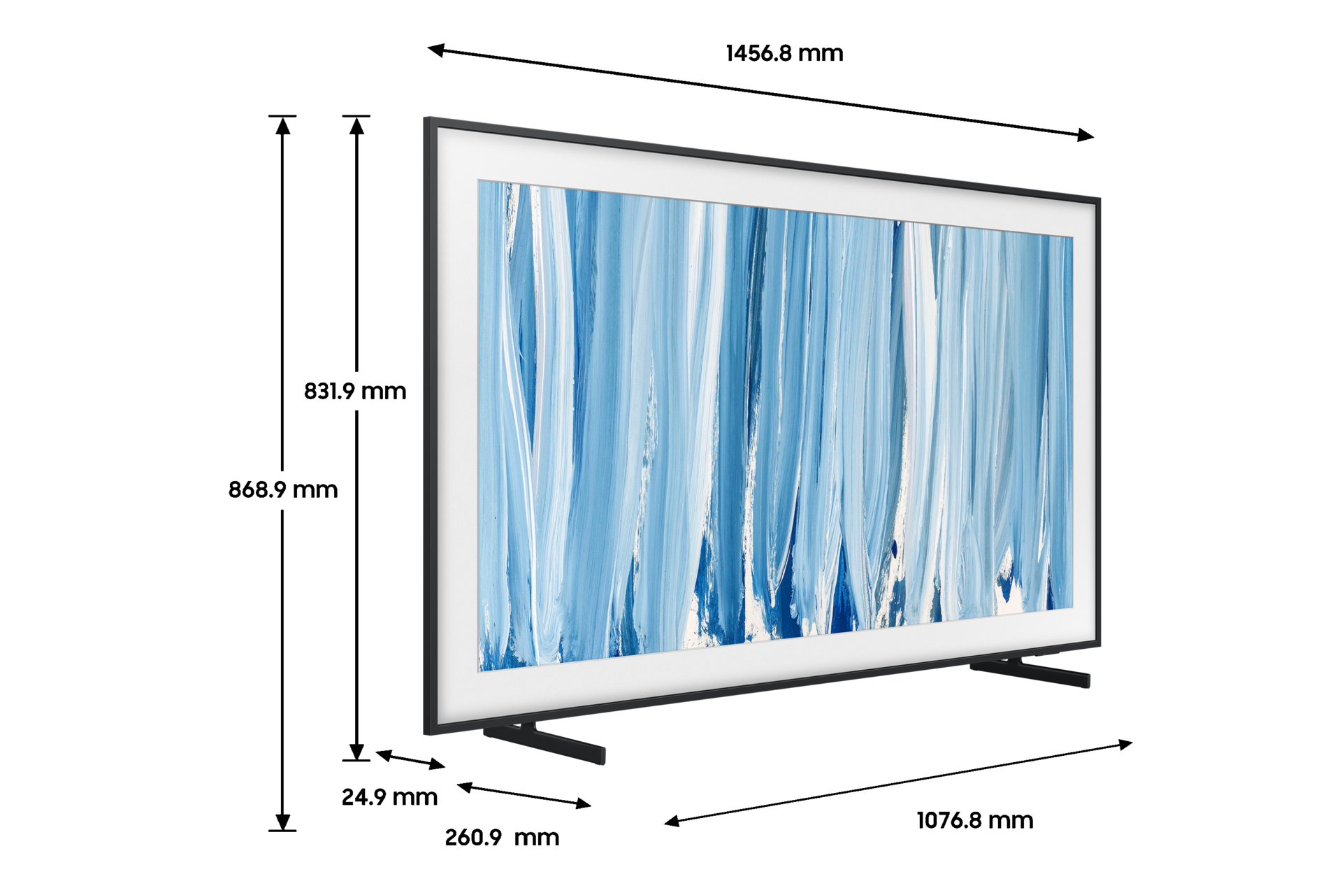 65" TV The Frame Pro 4K Neo QLED (2026) Noir