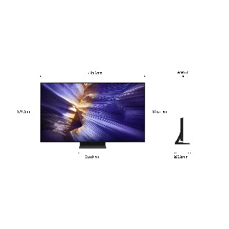 TV AI OLED 65" S92F 2025, 4K Black