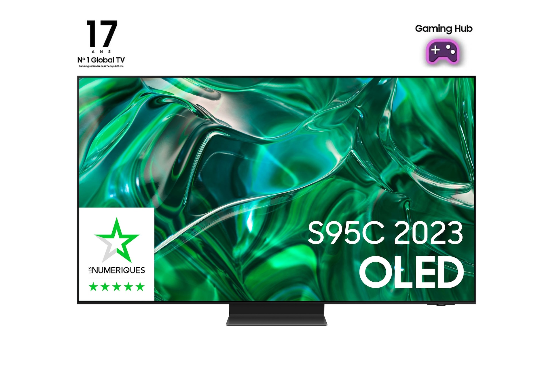 SAMSUNG TQ65S90C + CLSN120BU - TV OLED 4K 163 cm - Livraison Gratuite