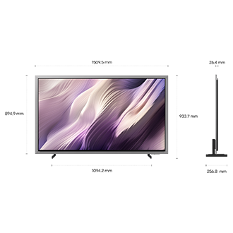 65" OLED S99H 4K Samsung Vision AI Smart TV (2026) Sans Reflet Silver