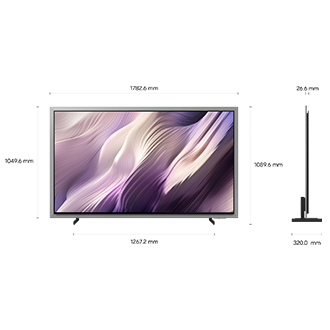 65" OLED S99H 4K Samsung Vision AI Smart TV (2026) Sans Reflet Silver