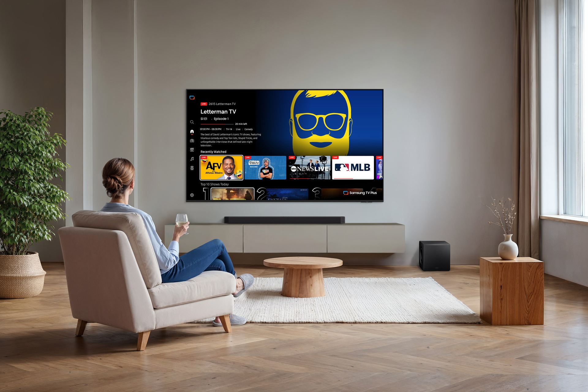 100" Mini LED M90H 4K Samsung Vision AI Smart TV (2026) Titanium Black