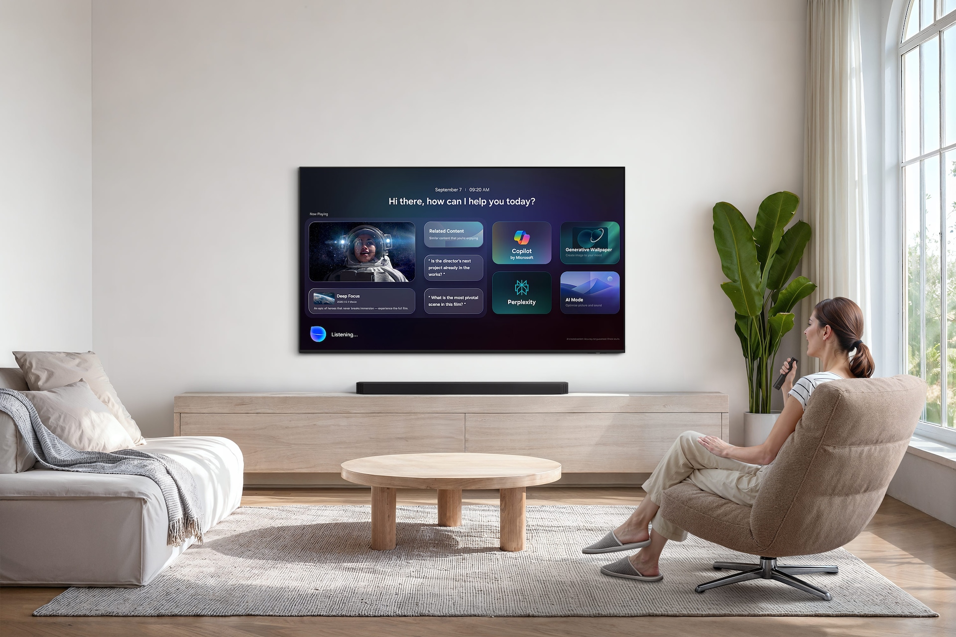 100" Mini LED M90H 4K Samsung Vision AI Smart TV (2026) Titanium Black