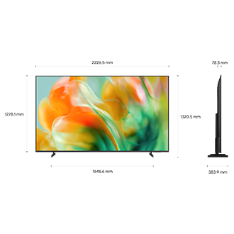 100" Mini LED M90H 4K Samsung Vision AI Smart TV (2026) Titanium Black