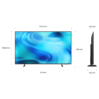 43" Crystal UHD U8005H 4K Samsung Vision AI Smart TV (2026) Titanium Gray