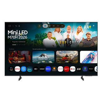 55'' Mini LED M70H 4K Samsung Vision AI Smart TV 2026 Titanium Black