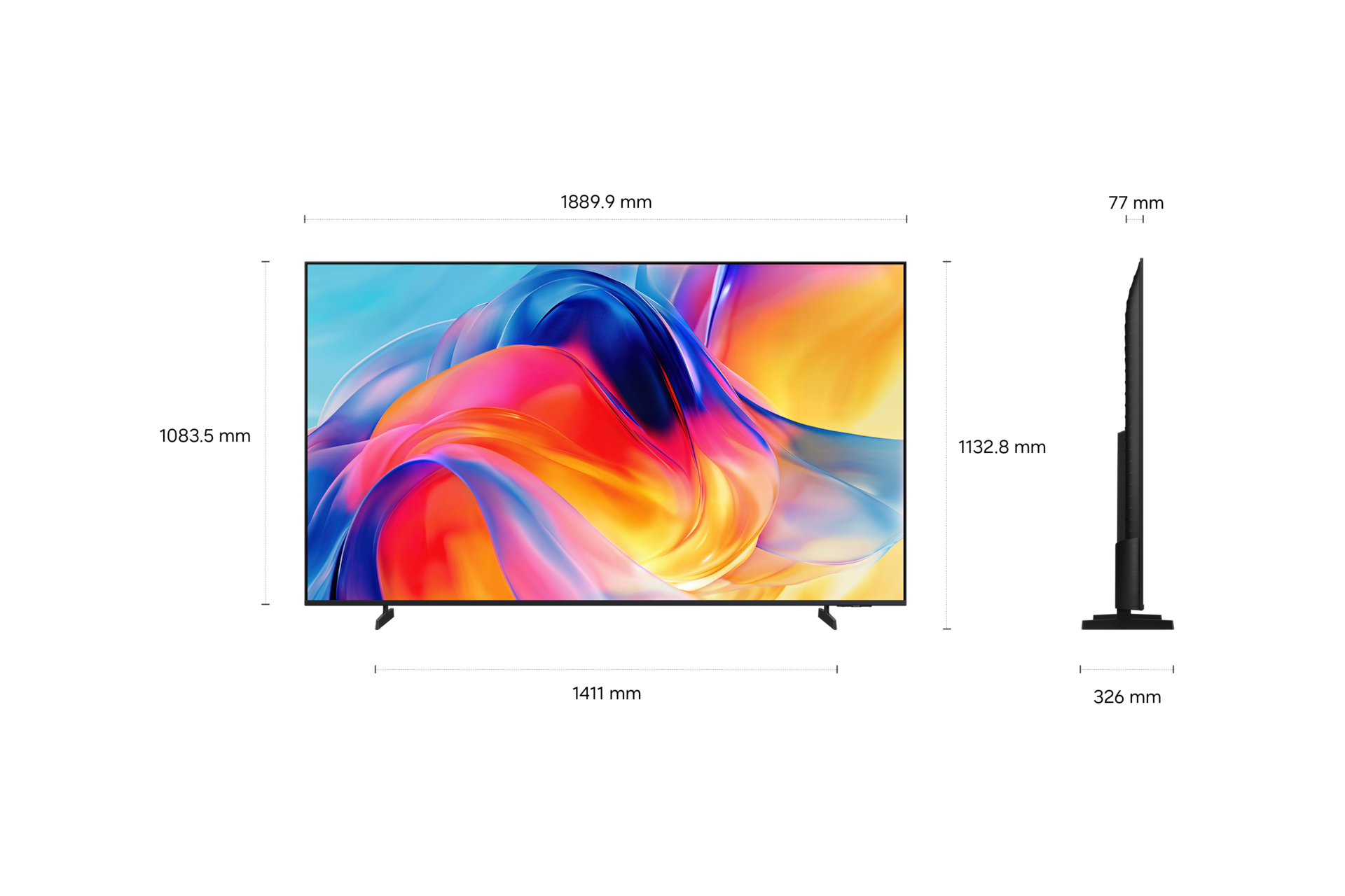 85" Mini LED M73H 4K Samsung Vision AI Smart TV 2026 Titanium Black