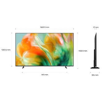 85" Mini LED M80H 4K Samsung Vision AI Smart TV (2026) Titanium Black