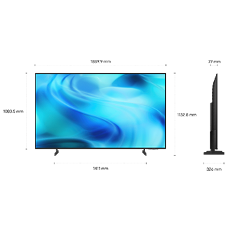85" Crystal UHD U8005H 4K Samsung Vision AI Smart TV (2026) Titanium Gray