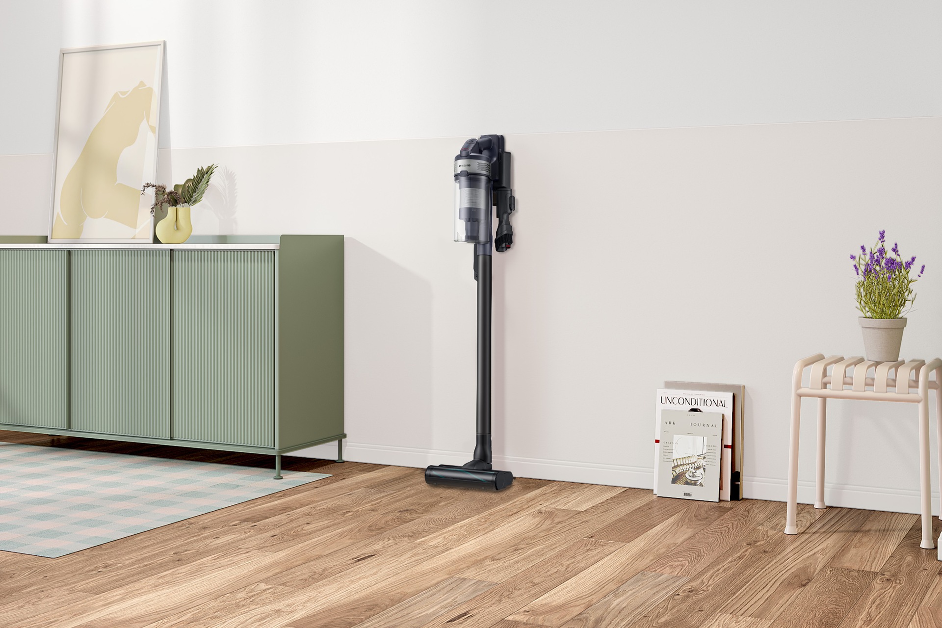 Jet 75E Pro Aspirateur balai 3 brosses Silver 200 AW Silver