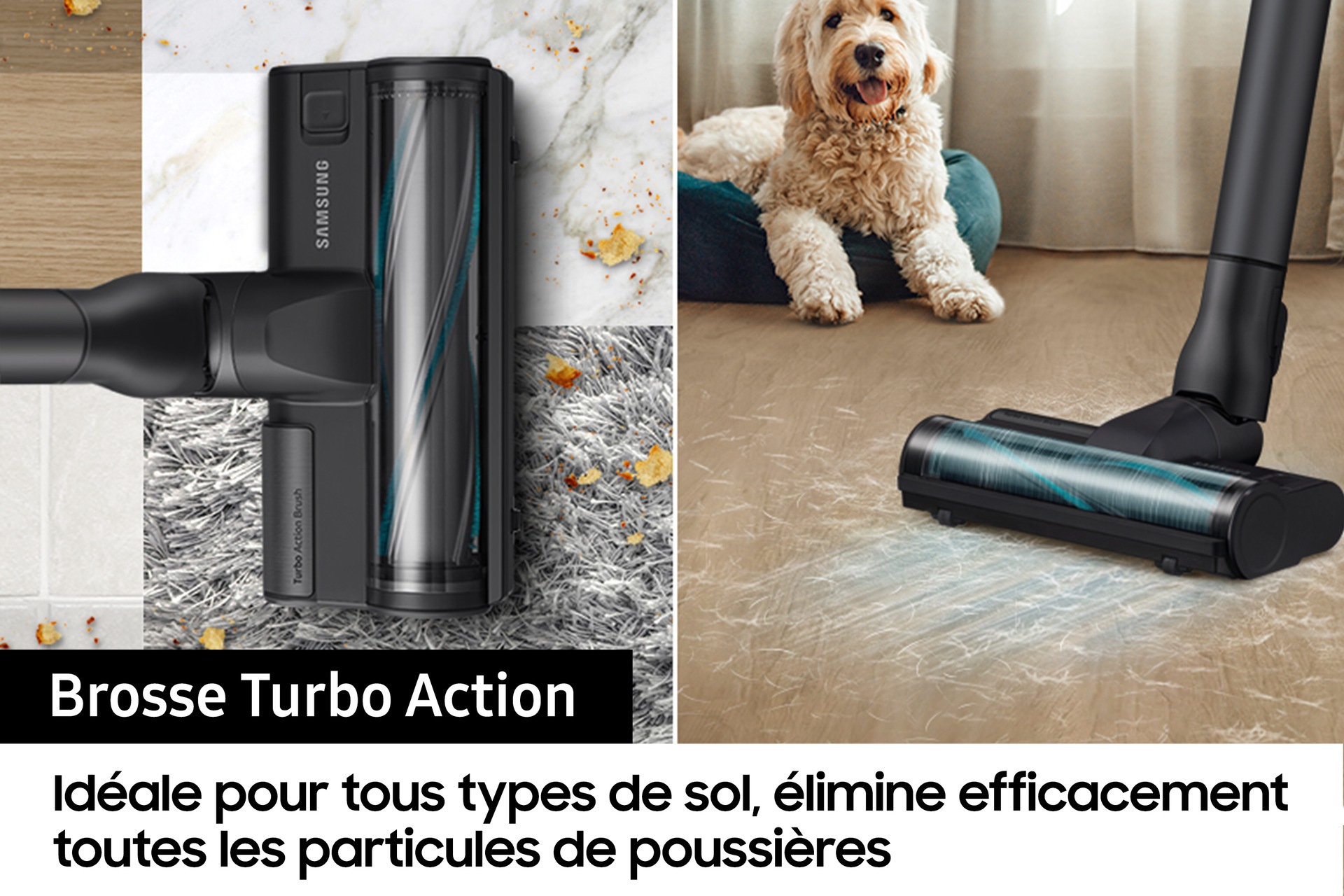 Jet 75E Pro Aspirateur balai 3 brosses Silver 200 AW Silver