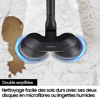 Jet 75E Pro Aspirateur balai 3 brosses Silver 200 AW Silver