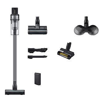 Jet 75E Pro Aspirateur balai 3 brosses Silver 200 AW Silver