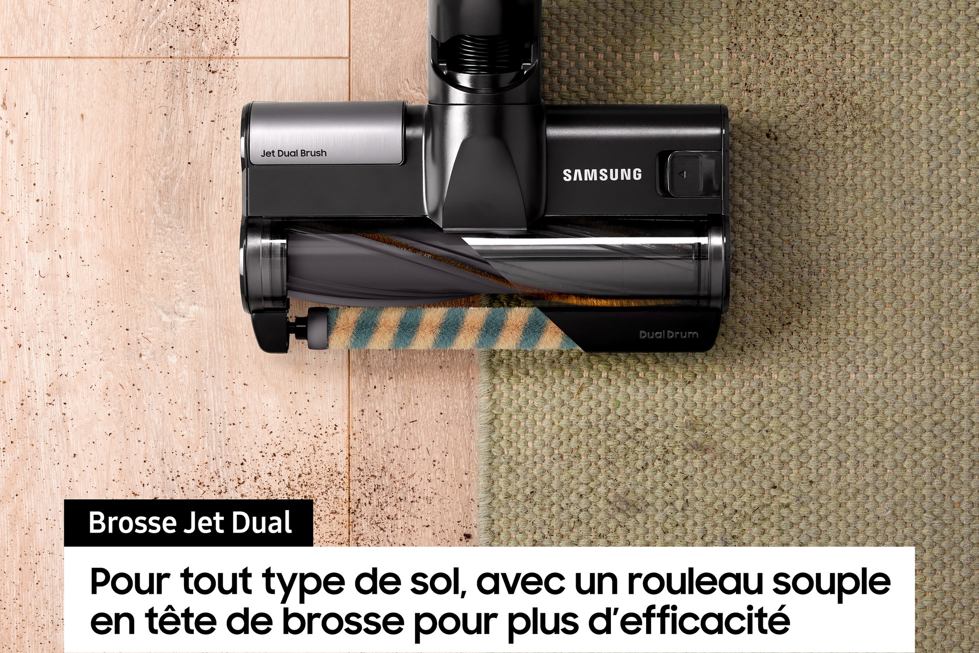 Jet 85 Pro Aspirateur balai 3 brosses Bleu 210 AW Cyclone-Detail Blue 