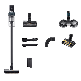 Jet 85 Pro Aspirateur balai 3 brosses Bleu 210 AW Front Blue 