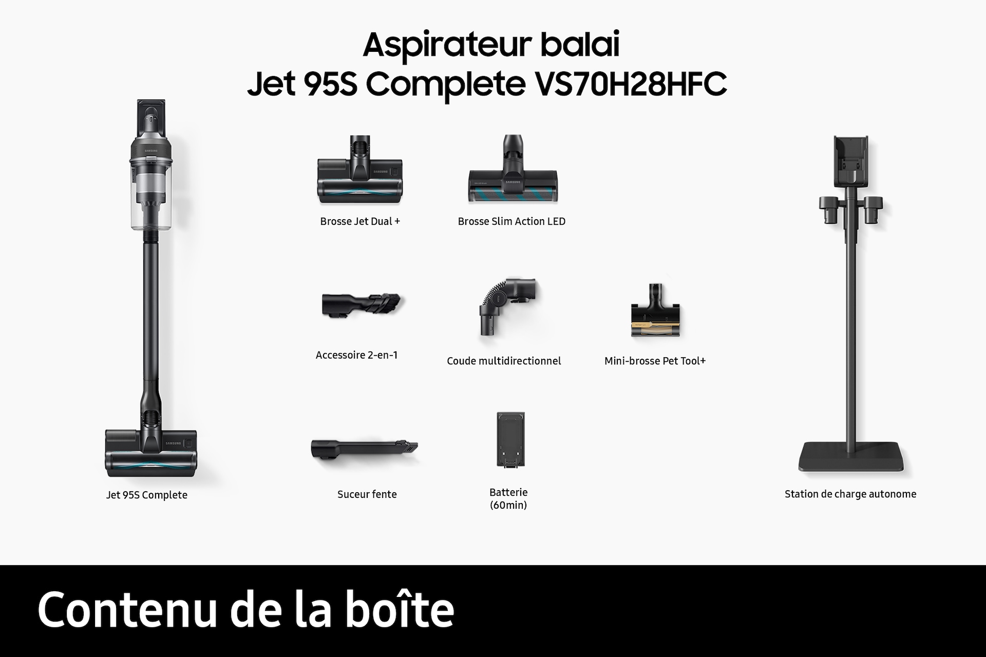 Jet 95S Complete 280AW Noir / Charbon