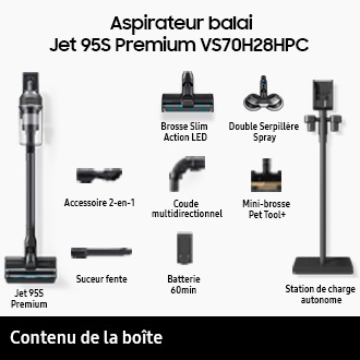 Jet 95S Premium 280AW Noir / Charbon